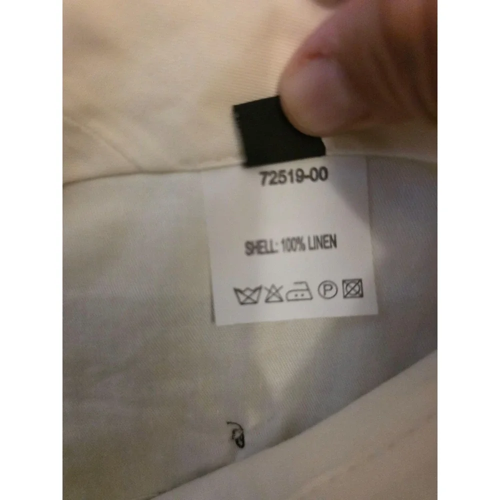 Paul Frederick Dress Pants Mens 44x42 Blue Pleated Straight Leg Regular Fit